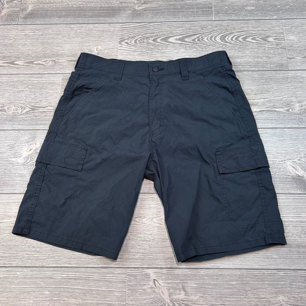 Wrangler ATG Outdoor Flex Cargo Short Grey 34 EUC